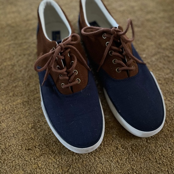 Ralph Lauren Colorblolck Pattern Sneakers - Picture 2 of 3